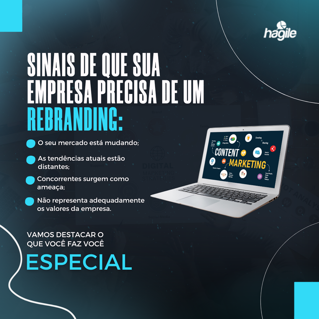 SINAIS DE QUE SUA EMPRESA PRECISA DE UM REBRANDING